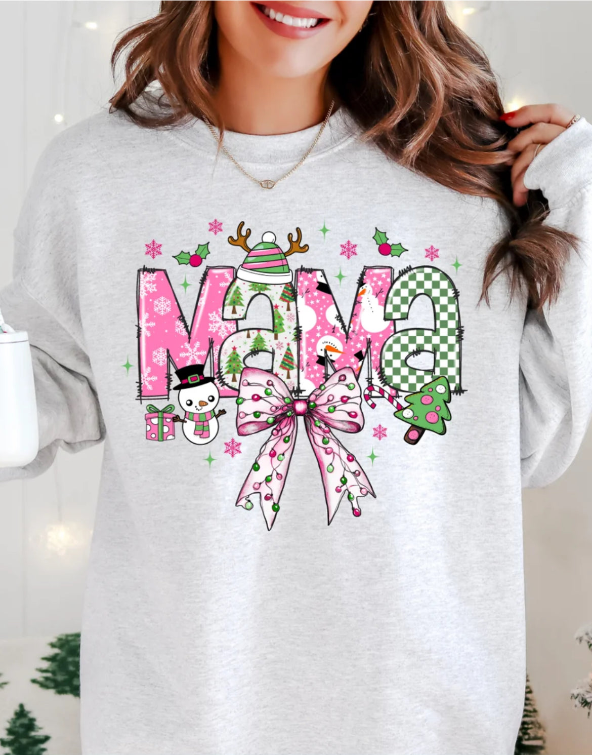MAMA PINK SCREENPRINT