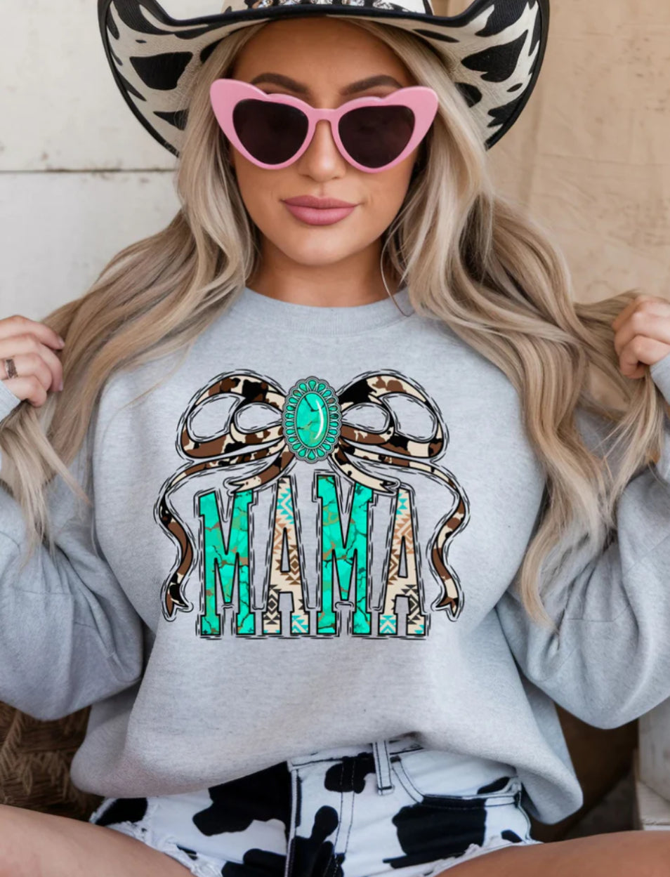WESTERN MAMA GLITTER TRANSFER