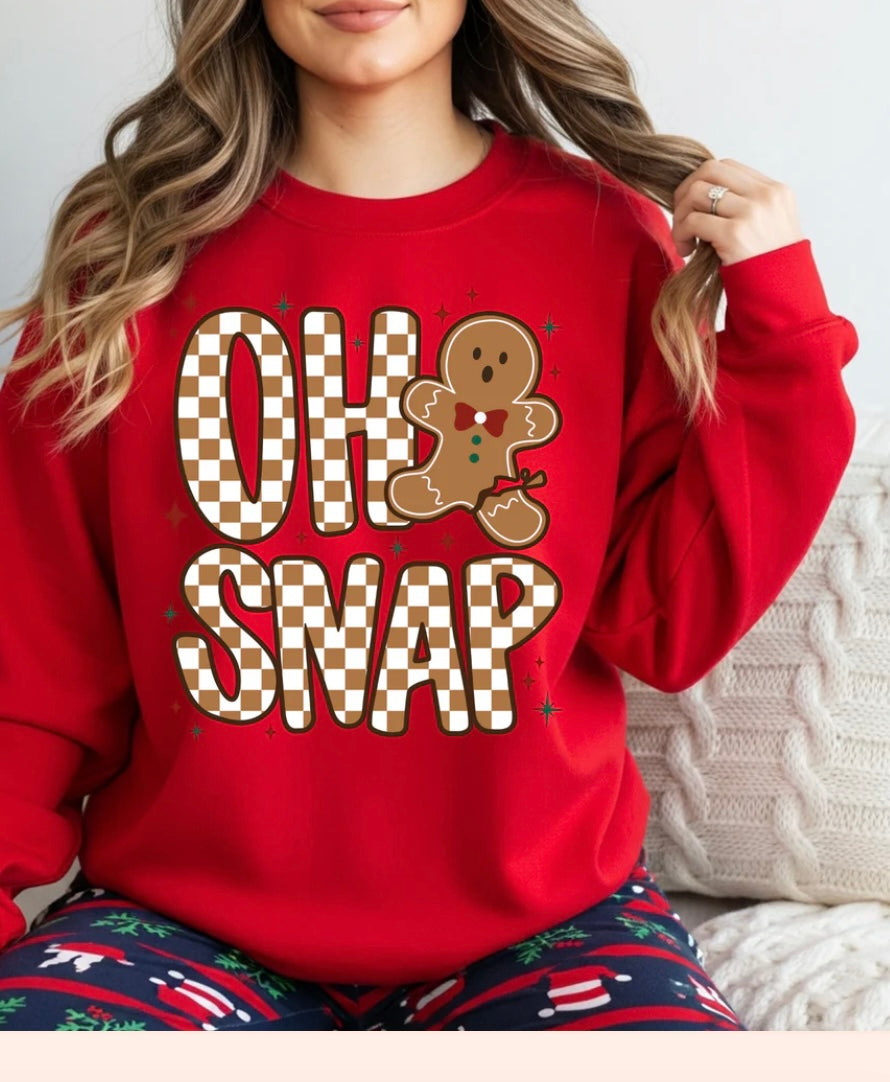 OH SNAP GLITTER SCREEN PRINT TRANSFER