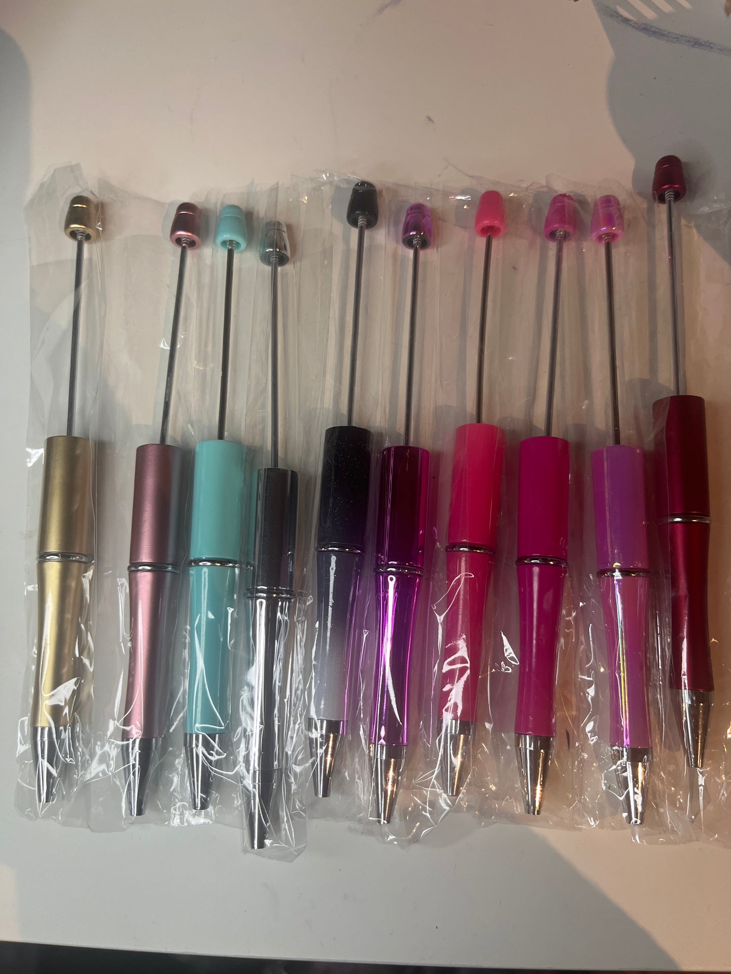 10pk mixed beadable pens