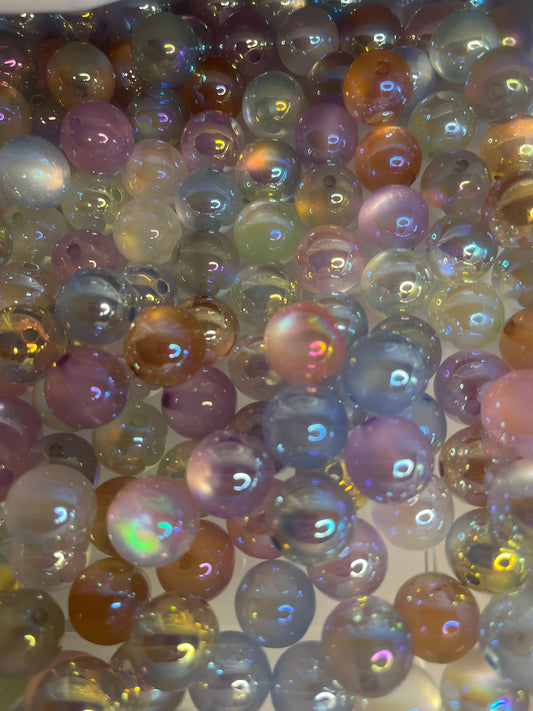 16mm mixed beads by type