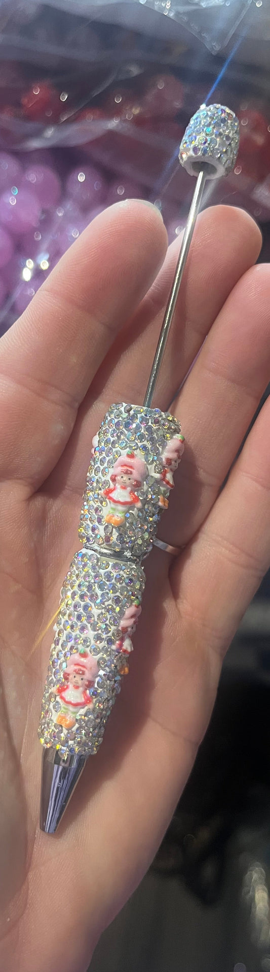 Strawberry girl pens