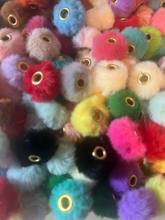 Fuzzy spacers by color 10pk