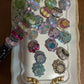 fancy bubble spacer 5pk mixed color