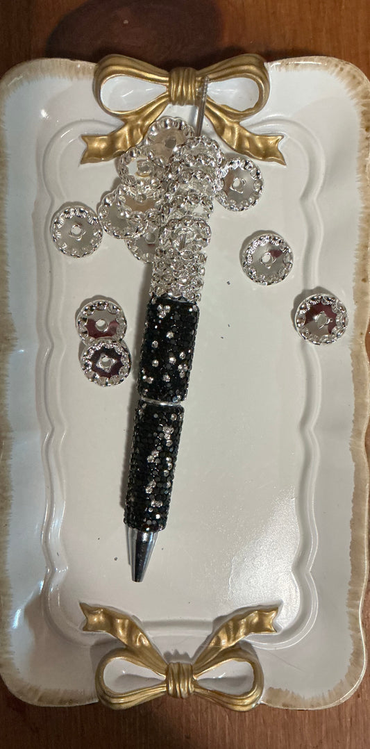 15mm rhinestone spacers