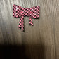 Checker silicone bow by type