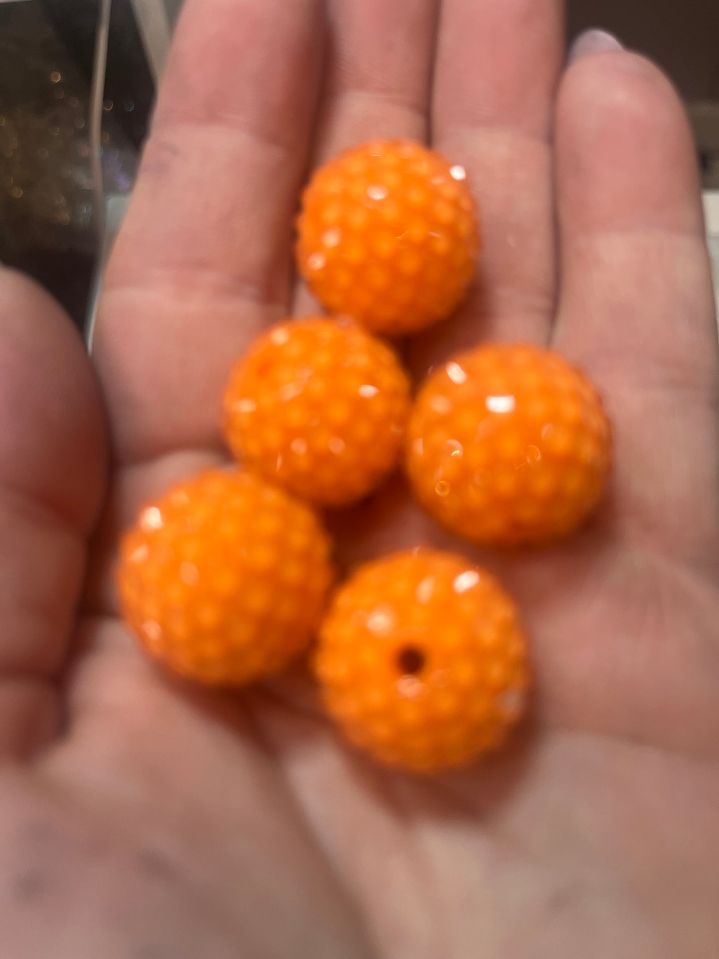 20mm rhinestone 5 pk