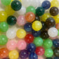 20mm mixed resin glitter beads 5pk