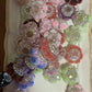Fancy soft flower spacer 5pk