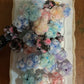Fancy soft flower mixed color 5pk