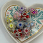 Jelly heart fancy mixed color 5pk