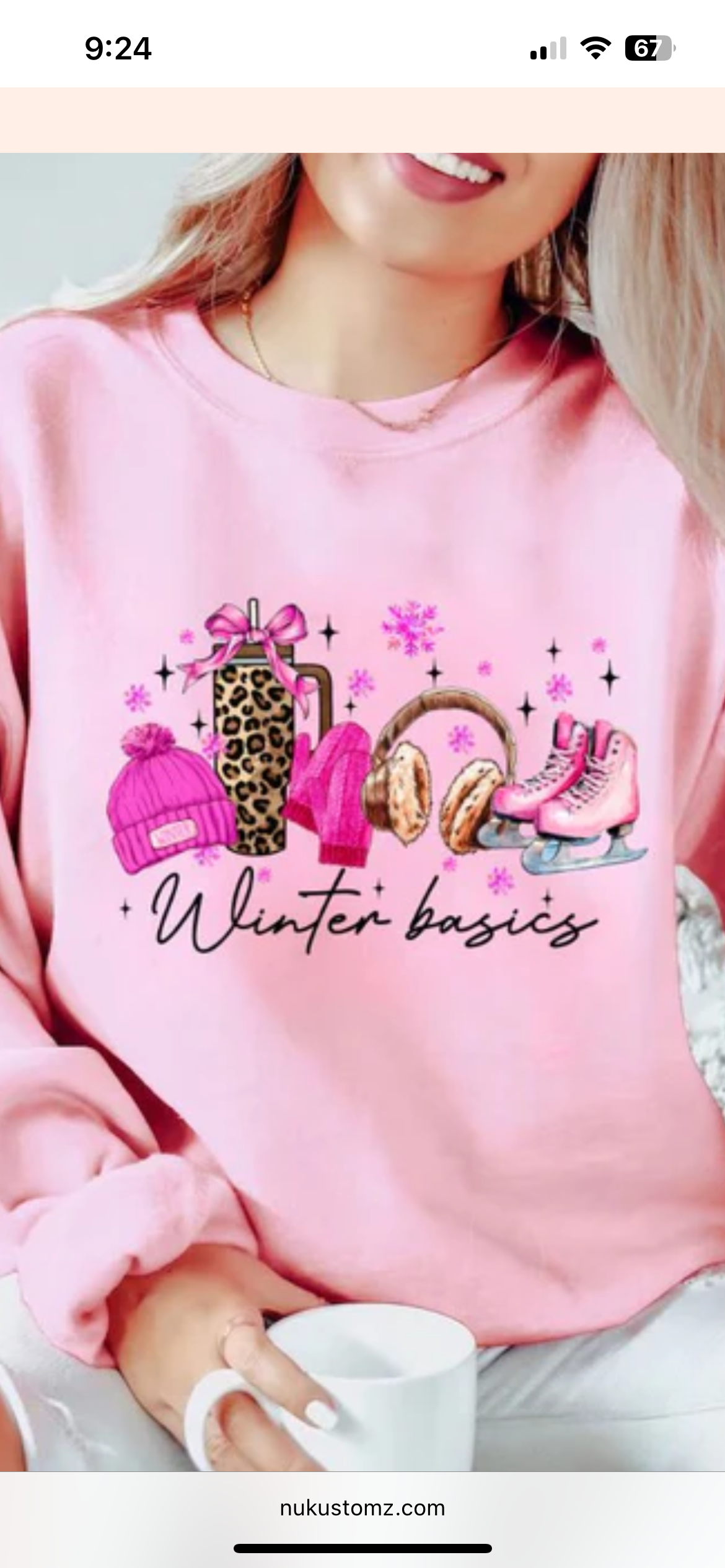 WINTER BASICS GLITTER TRANSFER