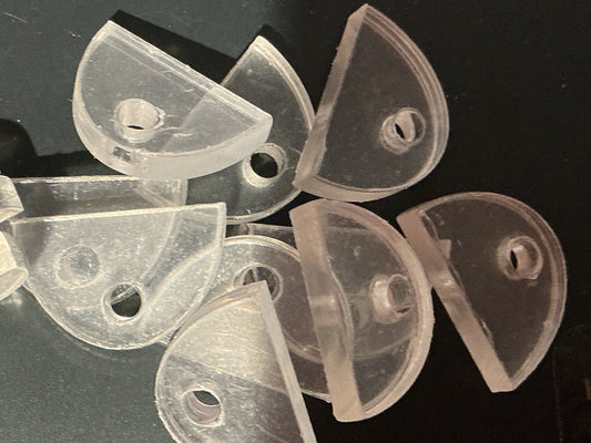 Acrylic attachments for diy 20 pk