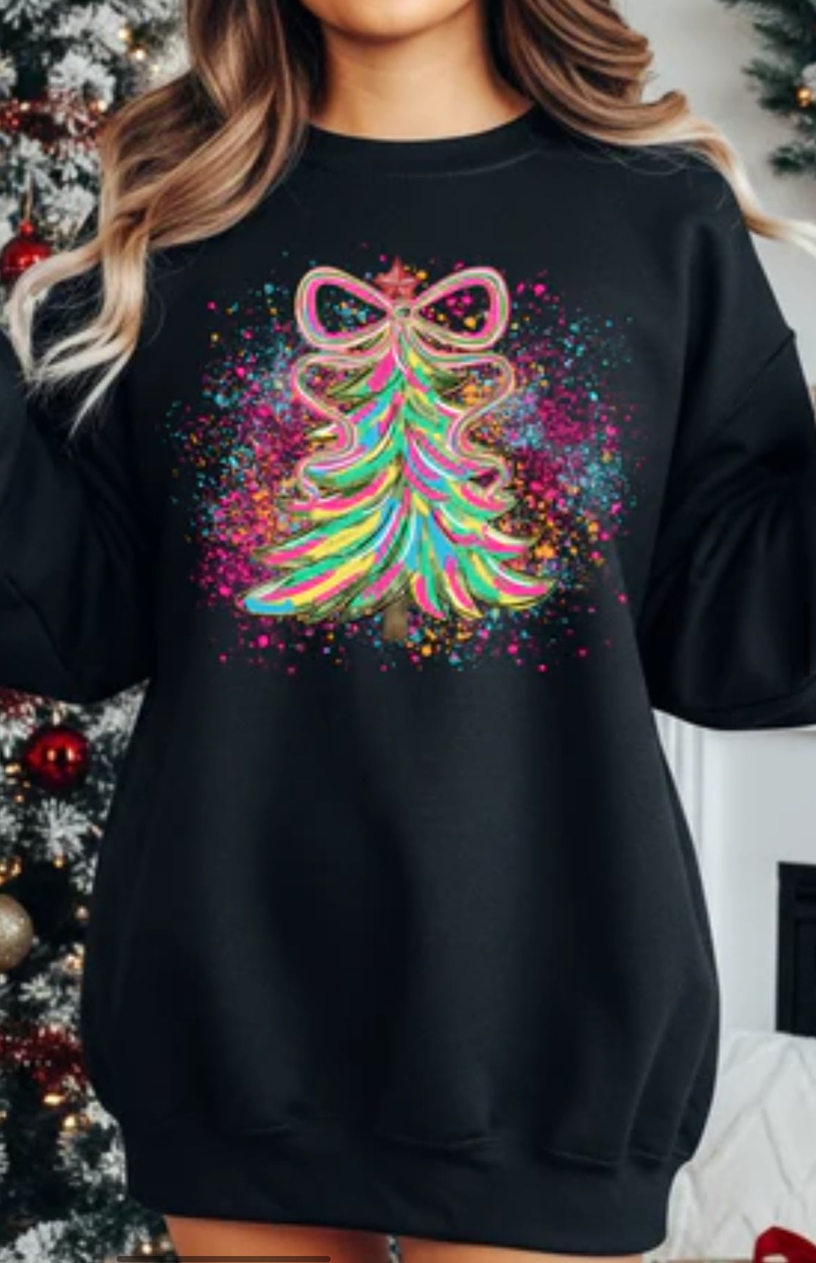 Colorful Christmas tree