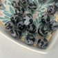 15mm colorful cow silicone beads