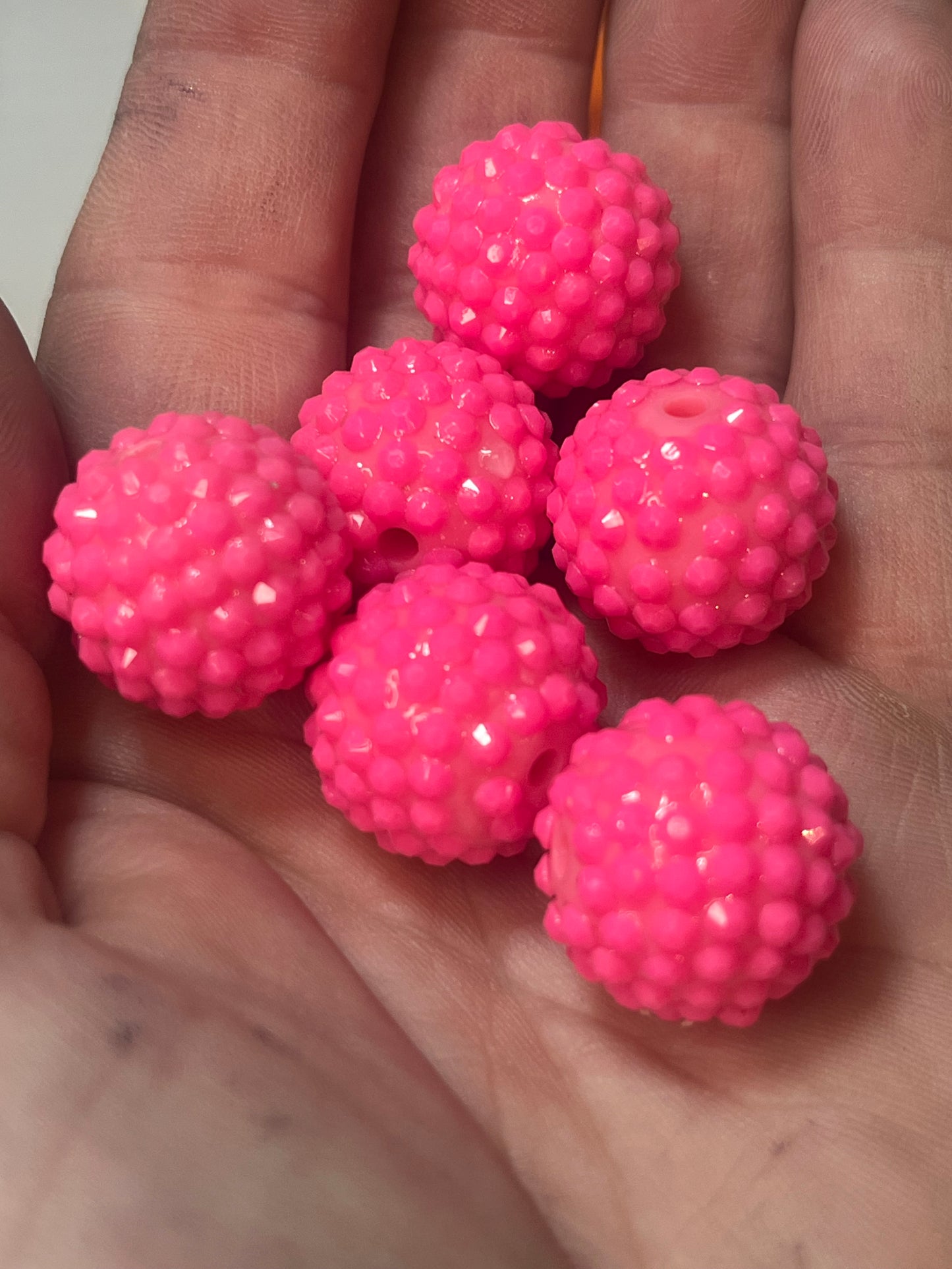 20mm rhinestone 5 pk
