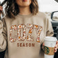 COZY SEASON GLITTER SCREEN PRINT TRANSFEE