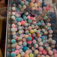 Mixed bumpy beads size 15mm