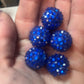 20mm rhinestone 5 pk