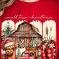SMALL TOWN CHRISTMAS GLITTER TRANSFER