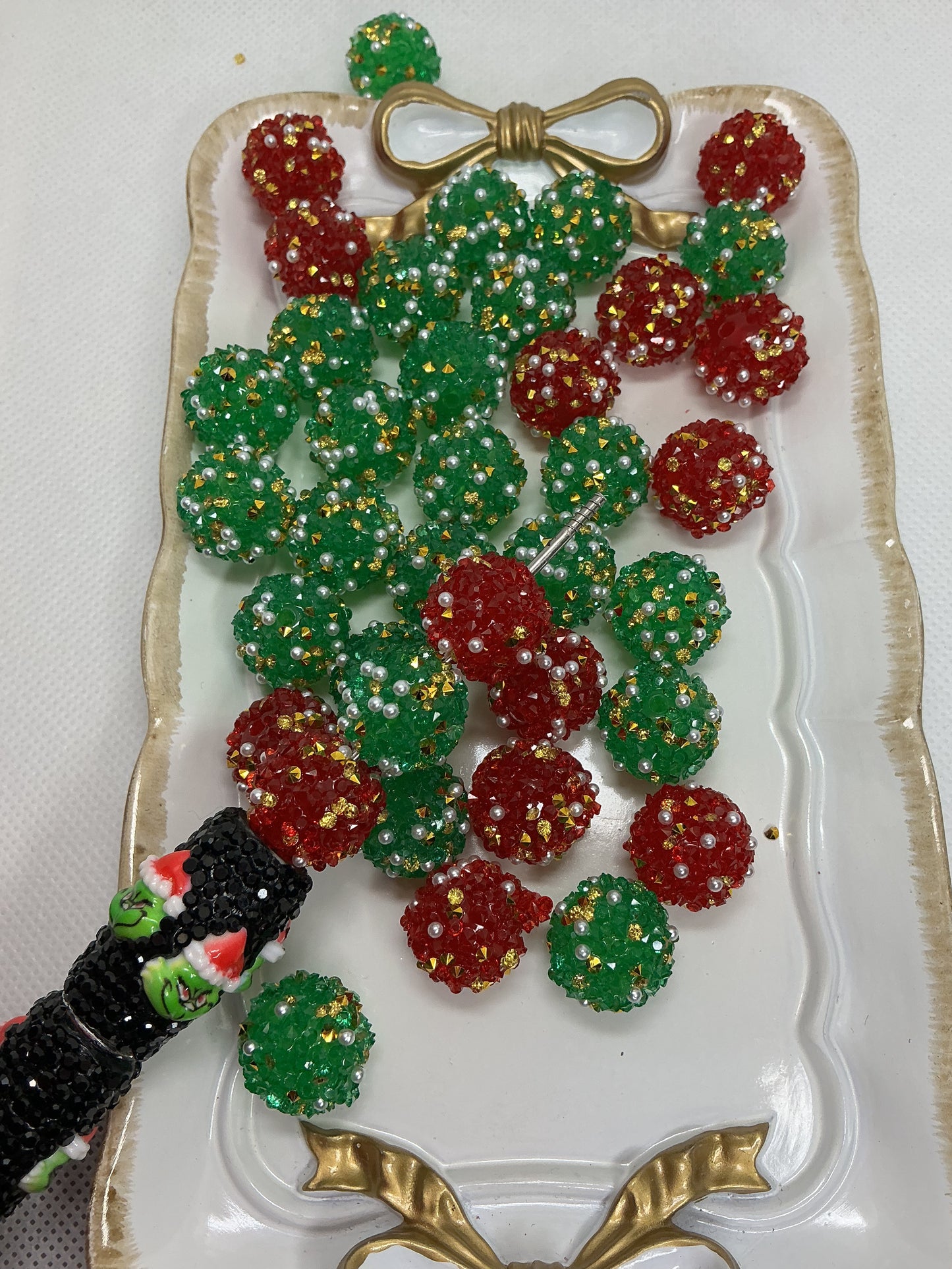 16mm mixed sugar with gold pieces 10 pack