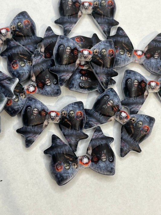 EXCLUSIVE the boys of fall printed silicone bows by type