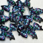 EXCLUSIVE nbc printed silicone bows