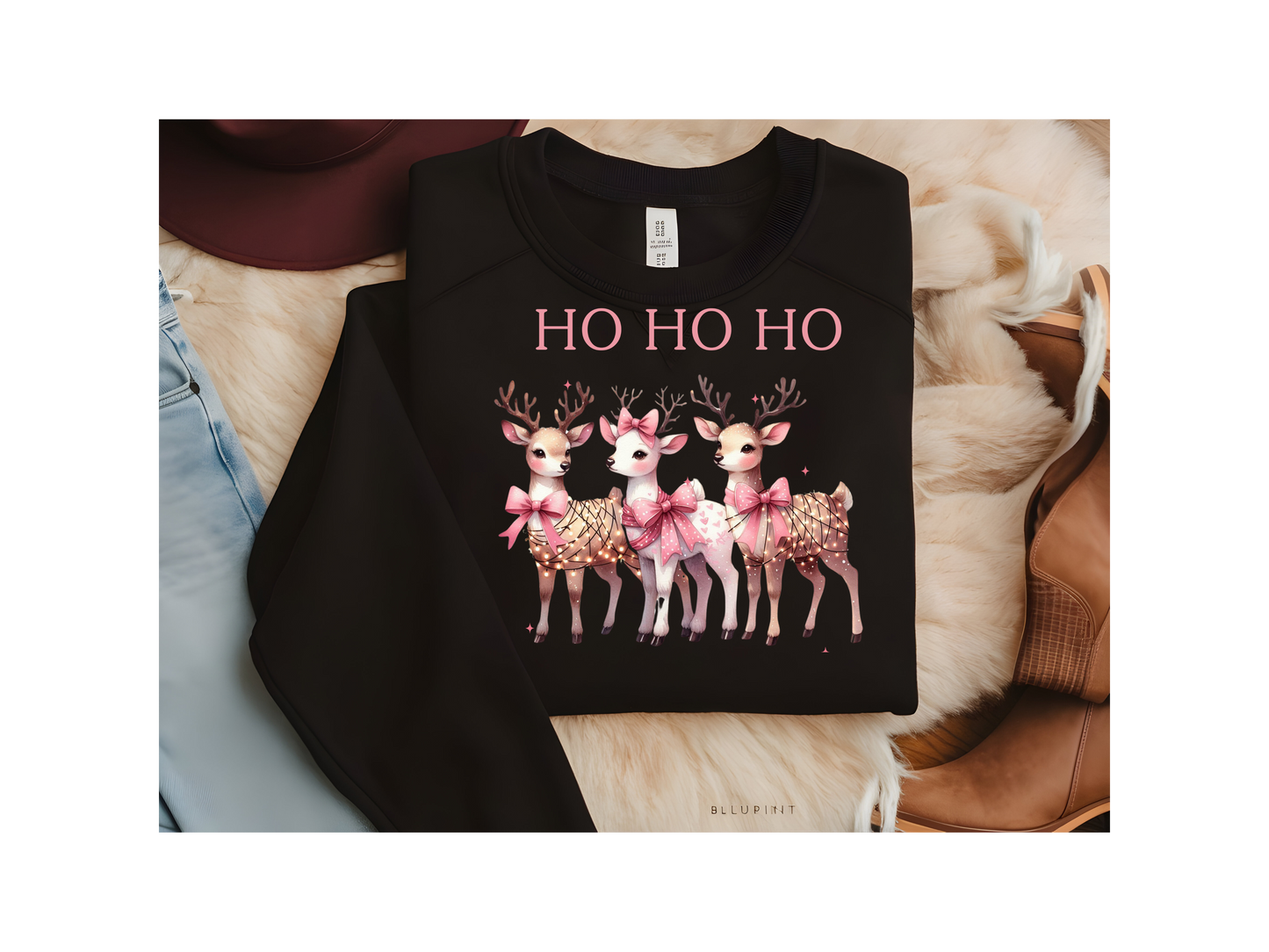 HO HO HO CREWNECK