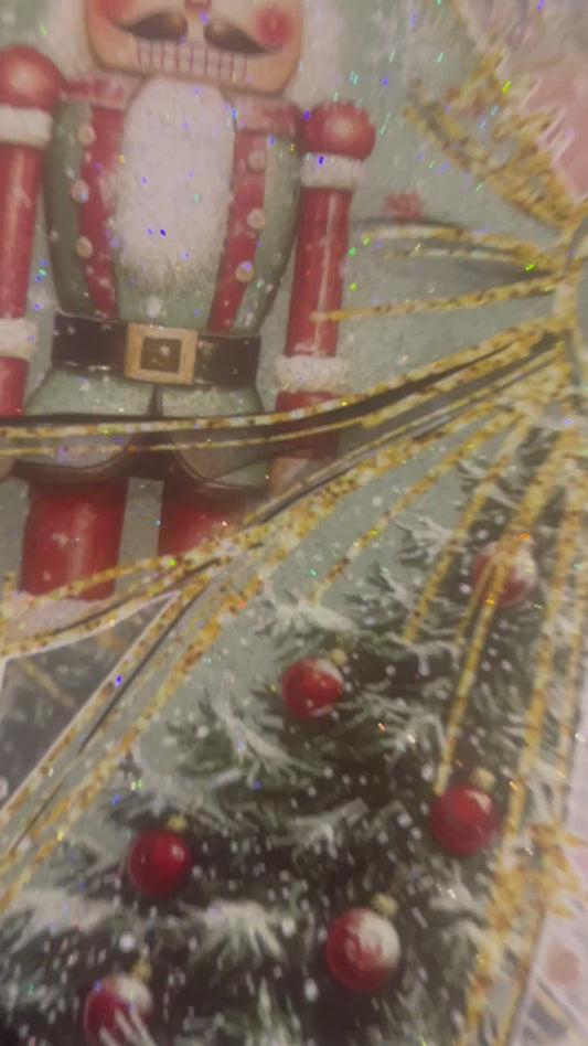 NUTCRACKER GLITTER TRANSFER